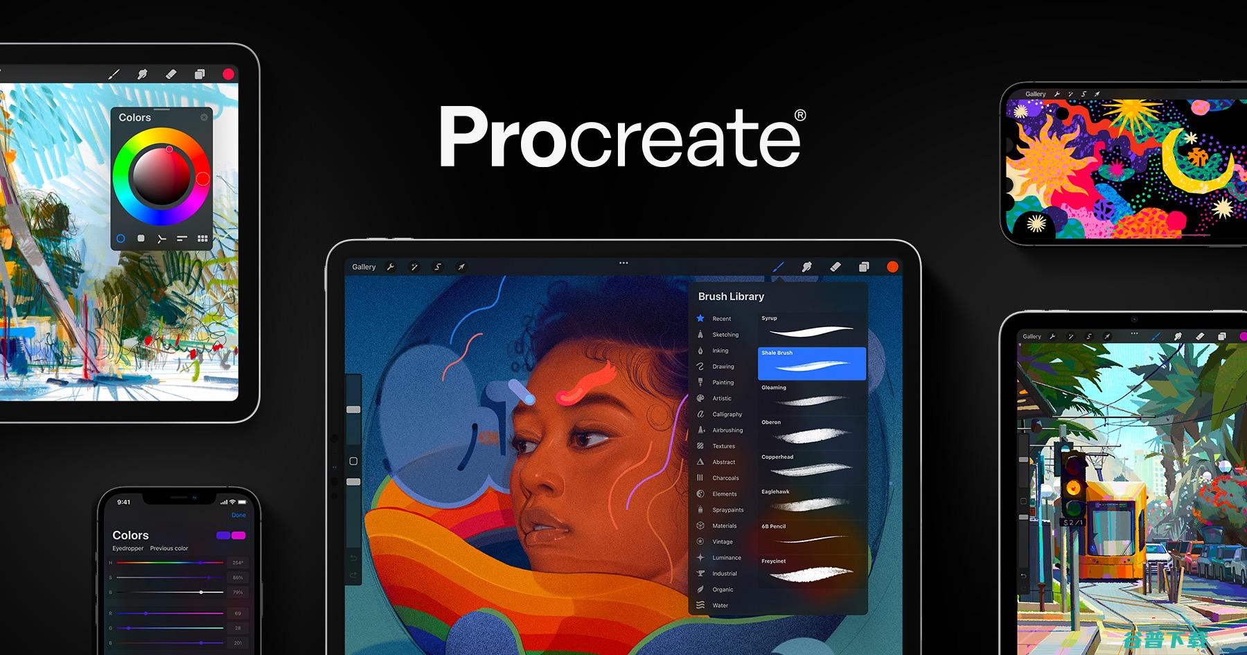 procreate pocket怎样使用液化功能 (procreate绘画)