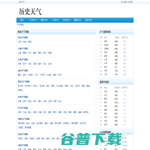 天气预报查询一周