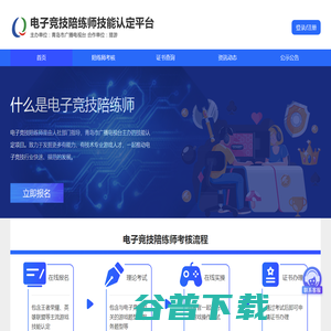 电子竞技陪练师技能认定平台